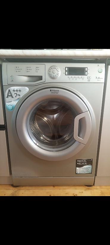 Paltaryuyan maşın Hotpoint Ariston, 7 kq, İşlənmiş, Avtomat, Qurutmasız, Ünvandan götürmə