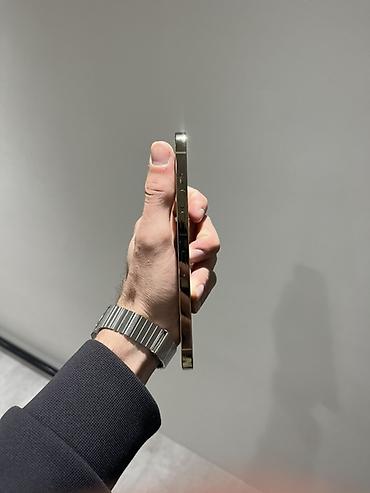 iphone 12 pro işlənmiş: IPhone 12 Pro Max, 256 GB, Qızılı, Face ID — 3