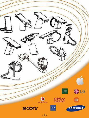 Другие аксессуары для мобильных телефонов: Антикражный зарядный Контроллер INSHOW A3083 для защиты 8 устройств — 4