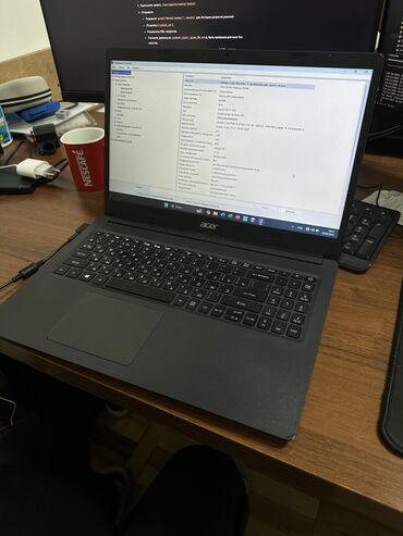 купить ноутбук в бишкеке в рассрочку: Ноутбук, Acer, 8 ГБ ОЗУ, Intel Core i5, Б/у, Для несложных задач, память NVMe SSD
