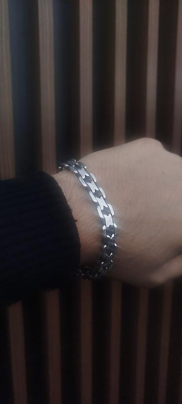 saati: Bilərzik, Gümüş, 46 g, Pulsuz çatdırılma — 2