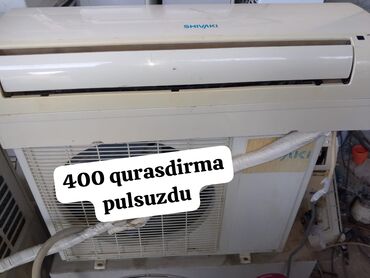 Paltaryuyan maşınlar: Kondisioner Shivaki, İşlənmiş, 85-90 kv. m, Split sistem, Kredit yoxdur, Pulsuz quraşdırılma