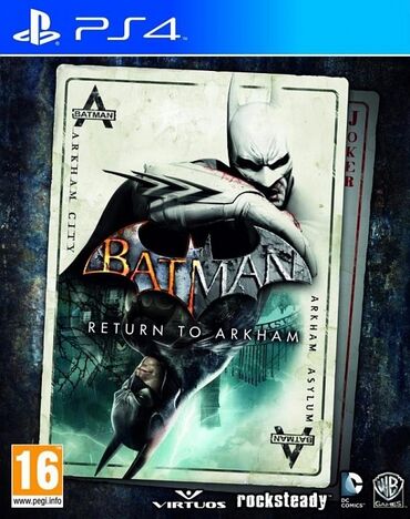 PS4 (Sony Playstation 4): Ps4 batman return to arkham