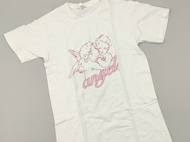 tommy hilfiger t shirty białe: T-shirt, S (EU 36), condition - Good