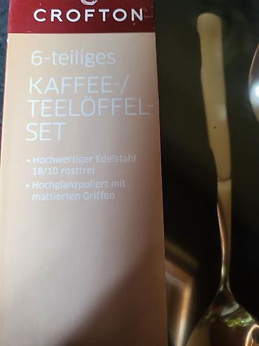 Kašike: Desertne nove kasicice 18/10 oznaka Crofton Nemacka. Nemacke kasicice — 12