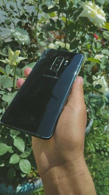 s8 plus чехол: Samsung Galaxy S9 Plus, Б/у, 64 ГБ, цвет - Черный, 2 SIM