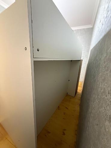 dosek matras: Uşaq üçün ikimərtəbəli çarpayı-dolab sistemi - Rəng: ağ-göy — 5