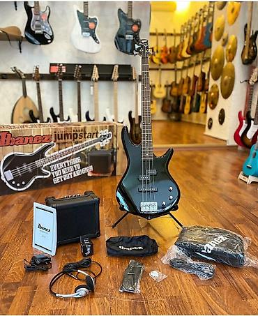 gitara ibanez: Bass gitara dəst. Məşhur İbanez markasına məxsusdur. Pack'a — 1