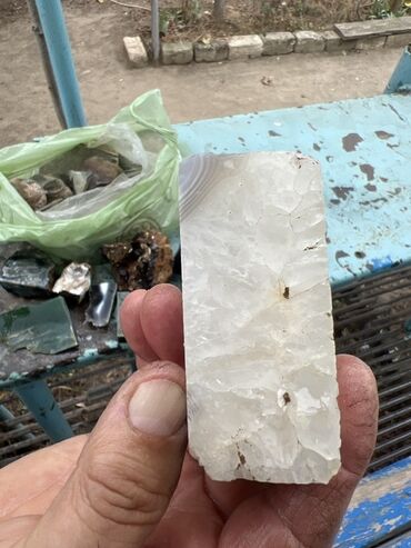 Dekorativ daşlar: Təbii daş və mineral nümunələri paketi - Böyük dekorativ blok: Açıq — 6