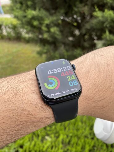 Smart saatlar: İşlənmiş, Smart saat, Apple, rəng - Qara