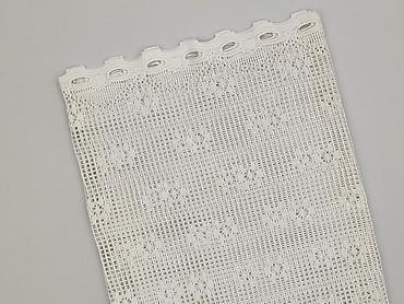 woal na metry: Firanka żakardowa panel/woal z haftem – biel - Klasyczny panel z — 1