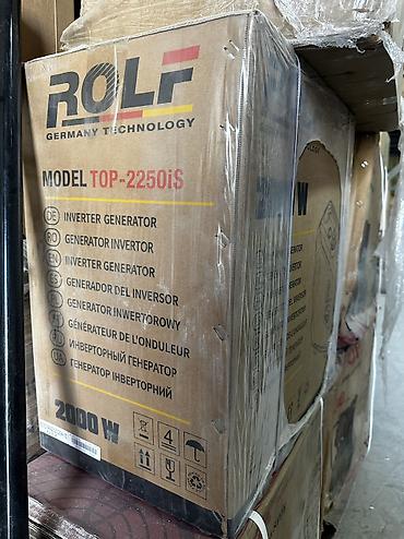 гади: Инверторный генератор ROLF TOP-2200IS, 2000 W Описание: - Тип — 3