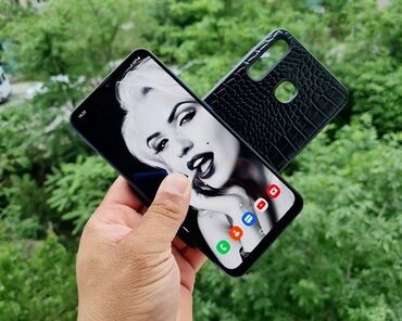 оперативная память 32: Samsung Galaxy A30, Колдонулган, 128 ГБ, түсү - Көк, 1 SIM, eSIM, 2 SIM