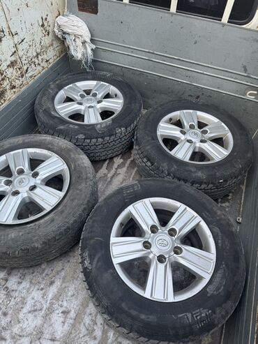 диск r16c: Дөңгөлөктөр монтажда 285 / 60 / R 18, Комплект, Жол тандабастар (АТ/МТ), Куйма, тешиктери - 5