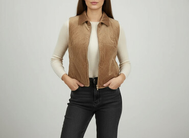 kamizelka damska new yorker: Women`s waistcoat, size S
