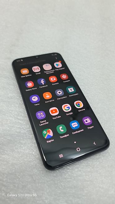 note 10 5g: Samsung Galaxy A40, Б/у, 64 ГБ, цвет - Синий, 2 SIM — 5