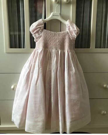 Uşaq arabaları: Uşaq paltarı Ralph Lauren 5 yas – çəhrayı rəngdə, klassik dizayn -