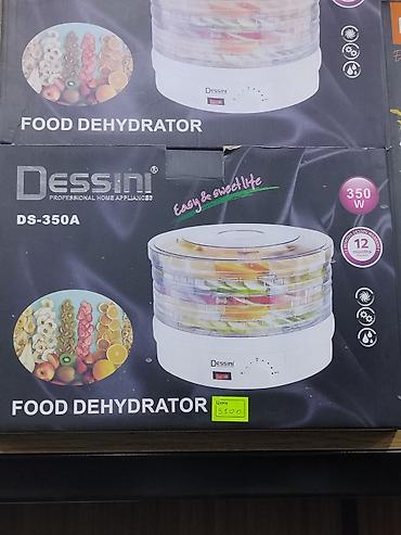 Сушилка для продуктов Dessini DS-350A - Мощность: 350 Вт - at lalafo.kg Сушилка для продуктов Dessini DS-350A - Мощность: 350 Вт -