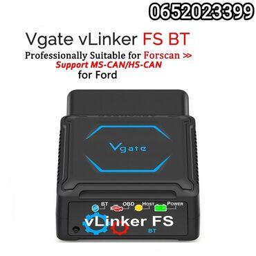Alati za automobile: Vgate vLinker FS ELM327 Bluetooth za Ford, Mazda, Lincoln i Mercury — 2