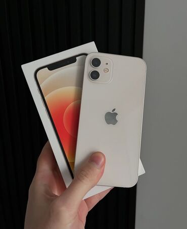 Apple iPhone: IPhone 12, 256 GB, Ağ, Zəmanət, Kredit, Simsiz şarj