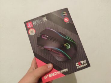 компьютерные мыши razer: Мышка для ПК название V90.состаяние новейшее не распаковал ещё но так