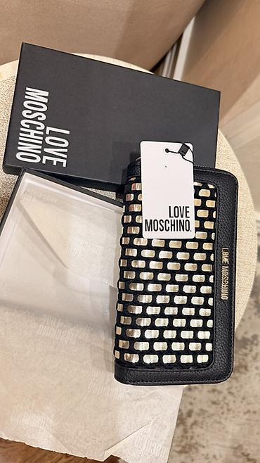 gucci portmone: Love Moschino qadın pulqabısı - Model: Love Moschino uzun zip-around — 1