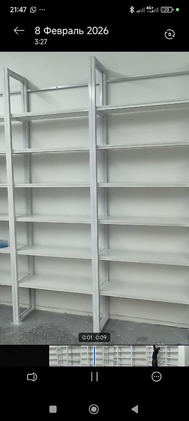 Стеллажи: Торговые стеллажи для магазина косметики/аптеки/салона - Конструкция — 6