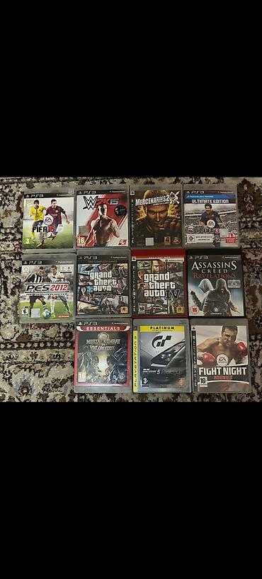 Video oyunlar və konsollar: PlayStation 3 komplekt REAL ALICIYA ENDİRİM OLACAQ Tərkib: - Sony — 4