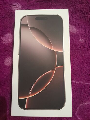 ayfon gence kiredit: IPhone 16 Pro, 256 GB, Desert Titanium, Zəmanət
