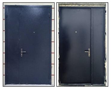 Двери для домов и квартир: Стальные входные двери - Полотно из металла с наружной антивандальной — 13