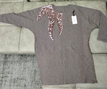 Женский свитер M (38), L (40), XL (42), цвет - Капучино