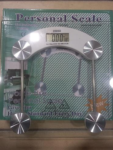 Digər tibbi məhsullar: Tərəzi Adam çəkən.150kq-dək.yeni.Temperatur göstərici ilə — 1