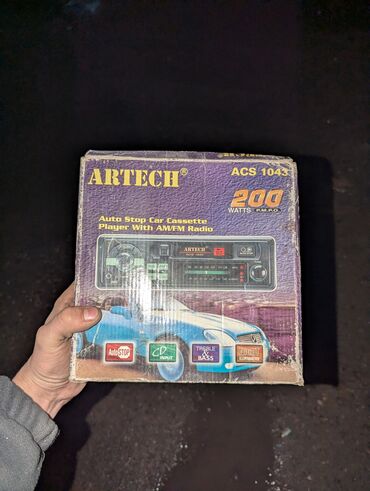 радио для авто: Жаңы, 1-DIN, 1 ", Системасыз