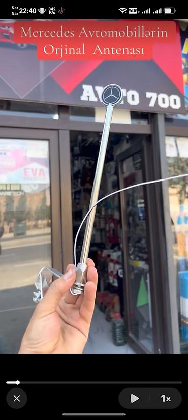 Mercedes avtomobilləri üçün orijinal radio antenna - Marka uyğunluğu lalafo.az -da Mercedes avtomobilləri üçün orijinal radio antenna - Marka uyğunluğu