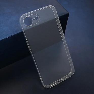lil solid online prodaja: Futrola silikon CLEAR STRONG za iPhone 16E (6.1) providna. Uz brzu — 1
