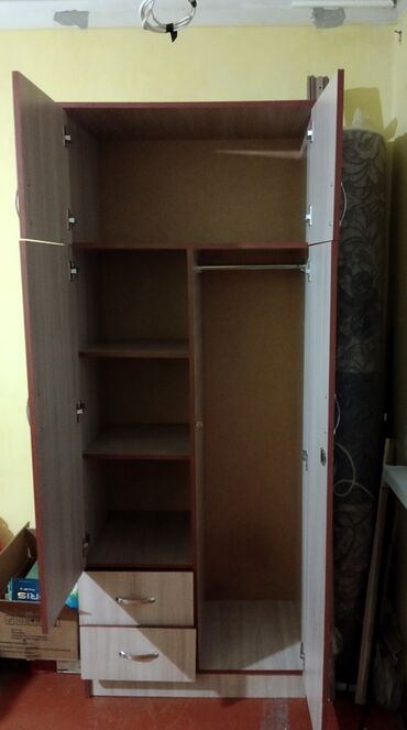 шкаф для вещей бу: Шкаф для одежды, Б/у, Прямой, Другой материал