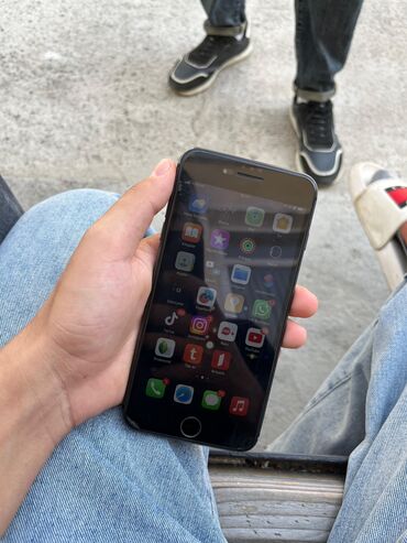 Техника и электроника: IPhone 8 Plus, 64 ГБ, Space Gray, Отпечаток пальца