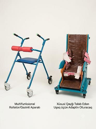 Tibbi məhsullar: Multifunksional Rollator/Gəzinti Aparatı və Xüsusi Qayğı Tələb Edən — 1