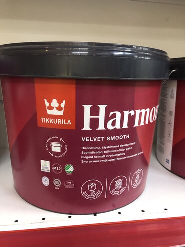 тик бурчтук суроту: Harmony Tikkurila Интерьерная глубокоматовая экологичная краска