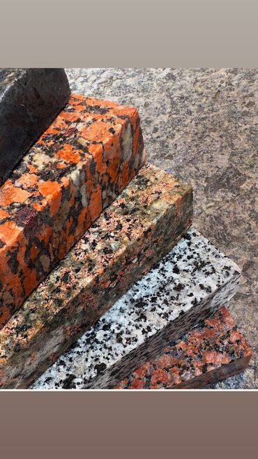 Фасадные гранитные плитки: Гранит, Гранит, Гранит, Гранит натуральная камни Сары таш 1 слой 2 at lalafo.kg — 2 Фасадные гранитные плитки: Гранит, Гранит, Гранит, Гранит натуральная камни Сары таш 1 слой 2 — 2