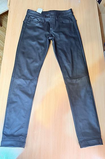 Кожаные брюки rag & bone - Модель: W160L0418KL (указано на бирке)