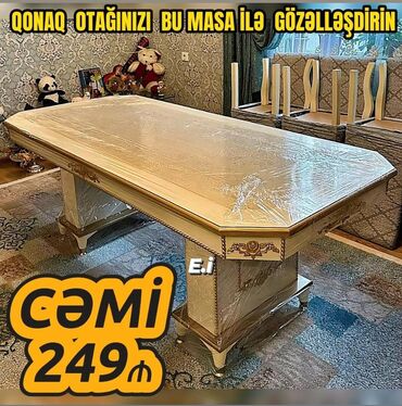 Stullar: *Tumba Masa 249Azn💥* ✔️ölçü 200x100 ✔️Masa mdf akril boya ✔️Rəng