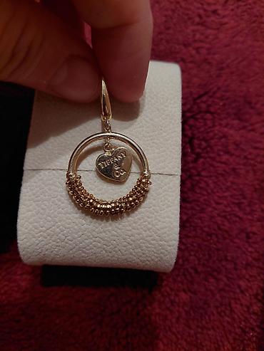 Zərgərlik əşyaları: Sırğa, Tiffany, Sarı qızıl, 585 Əyar, 570 g — 2