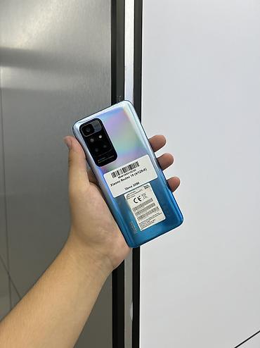 Redmi, Redmi 10, Б/у, 128 ГБ, цвет - Синий, В рассрочку, 2 SIM