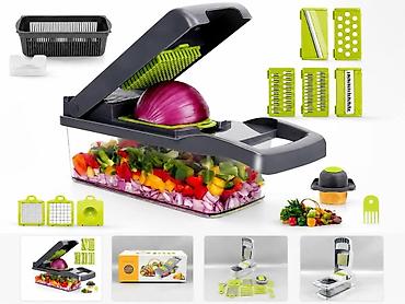 Дом и сад: Salat doğrayan 15 pcs Veggie Slicer 15 Parçalı Multifunksional — 3
