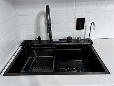 Кухонные гарнитуры: Кухонный гарнитур, цвет - Белый, ДСП — 15