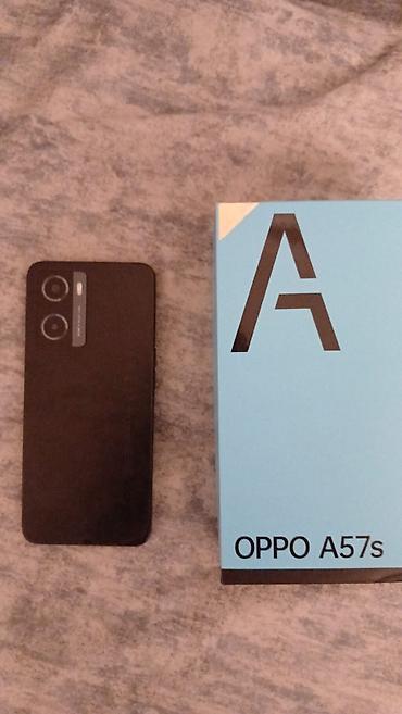 nokia yeni model: Oppo A57s, 128 GB, rəng - Qara, Barmaq izi, İki sim kartlı, Face ID — 1