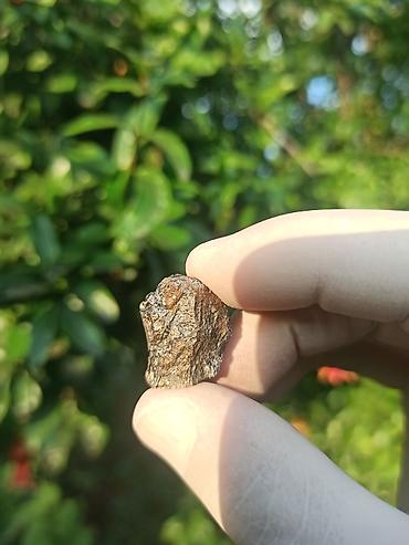 nərd daşı: Qızılı rəngdə və görünüşdə Unikal parça ✨💎 Hər cür Təbii və Orijinal — 4