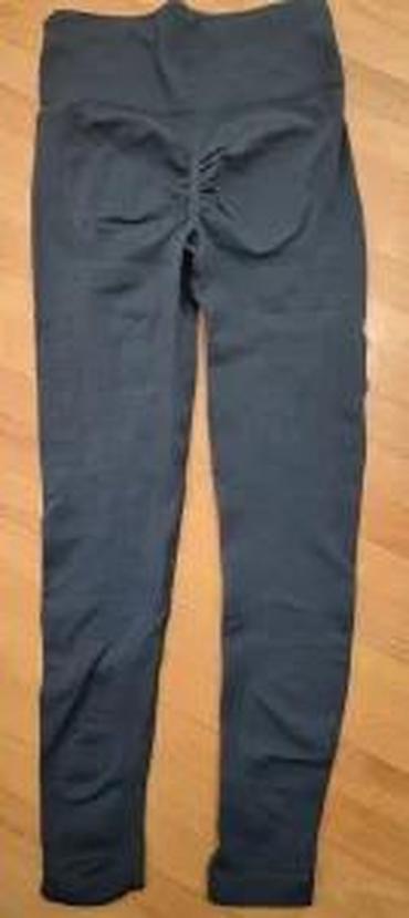 Helanke, biciklistički šortsevi: Ženske sportske helanke – visok struk, duboki kroj - Kroj: visok — 20