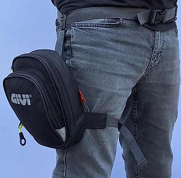 super bag: Givi torbica za nogu, idealna za motocikliste i bicikliste. Izrađena — 5